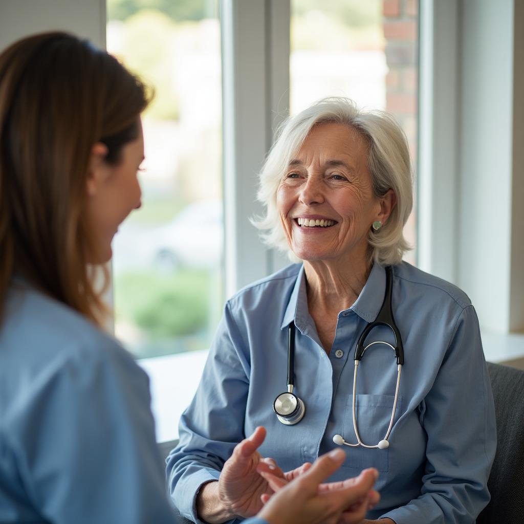 Hopeful patient consultation